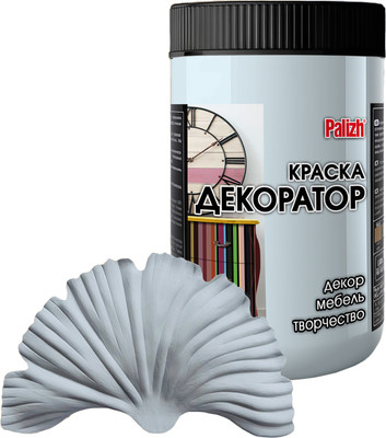 Краска Palizh Декоратор Акриловая (320г, светло-серый) - 