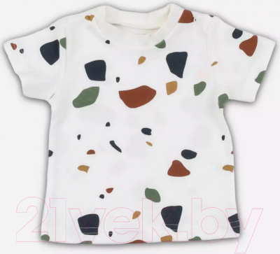 Набор футболок для малышей Rant Mosaic / 4675/1 (р.86, бежевый)