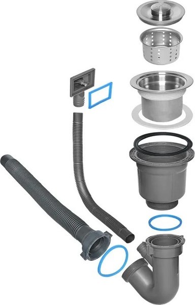Купить Мойка кухонная Wisent WM310048 + WW405A в Минске