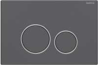 Кнопка для инсталляции Burke Тип 05 / 105.MF.1 (серый графит/хром глянецевый) - 
