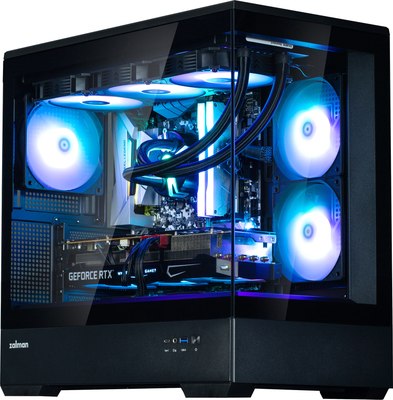 Корпус для компьютера Zalman P30 Black (без БП)