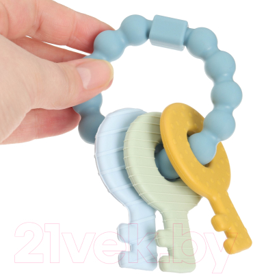 Прорезыватель для зубов Mum&Baby Ключики / 9912649 (синий)