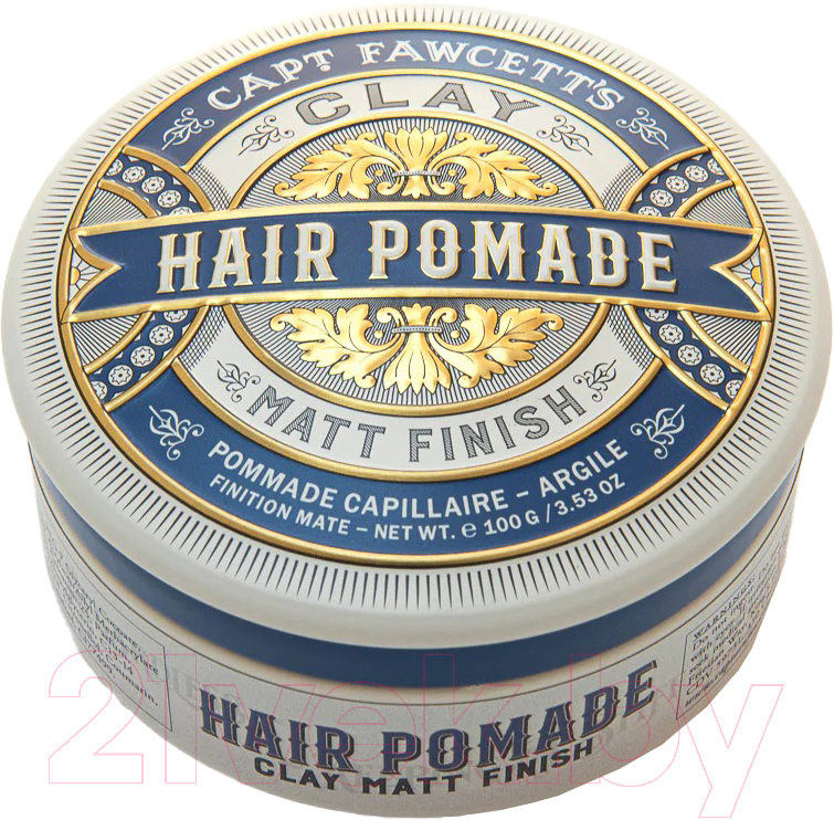 Глина для укладки волос Captain Fawcett Matt Clay Pomade