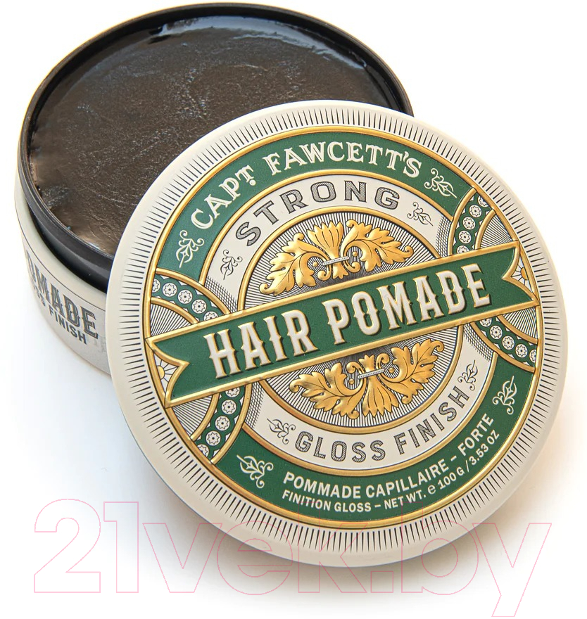 Помада для укладки волос Captain Fawcett Strong Hold Pomade сильной фиксации