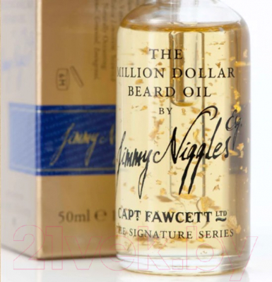 Масло для бороды Captain Fawcett Jimmy Niggles Million Dollar Beard Oil (50мл)