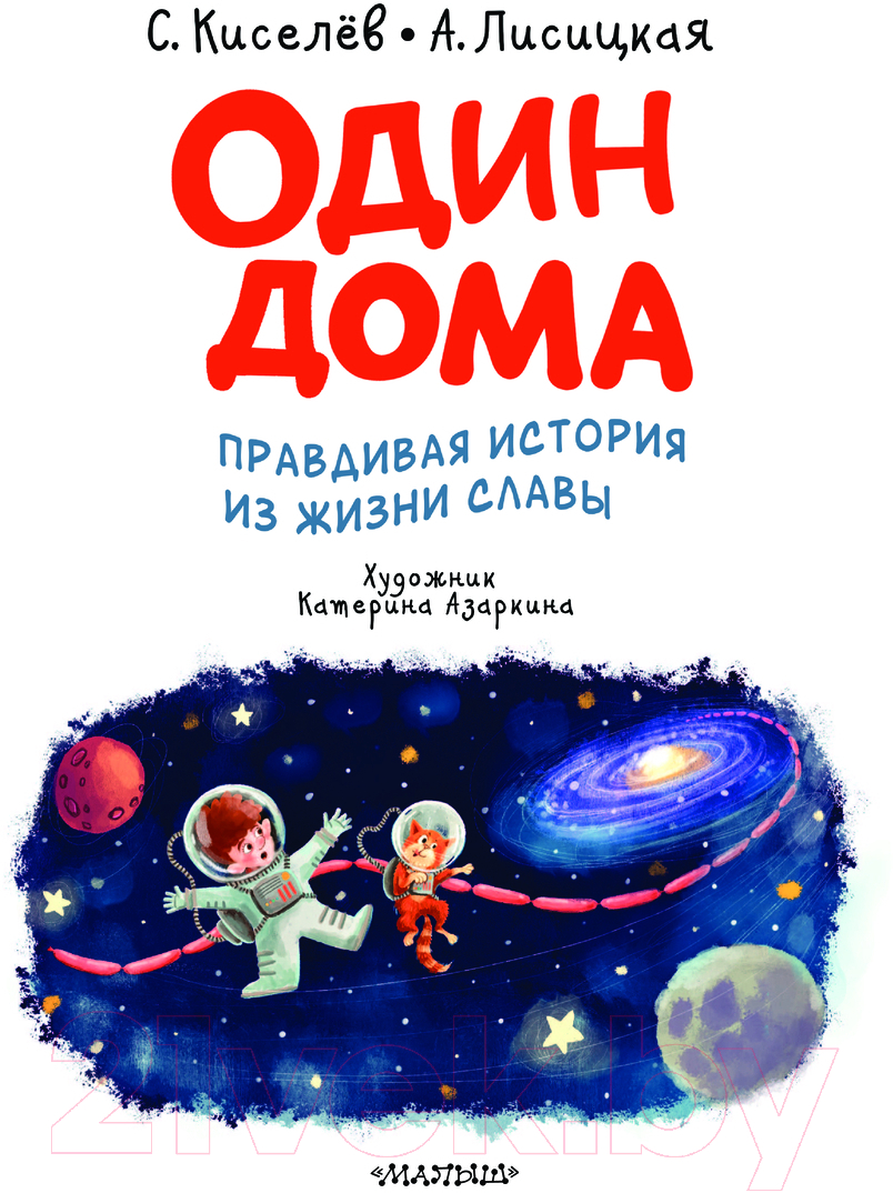 Художественная книга АСТ Один дома / 9785171544881 (Киселев С.С., Лисицкая А.Ю.) — фото 2