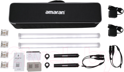 Комплект осветителей студийных Aputure Amaran PT2c Production Kit / AP2K012A11 (2шт)