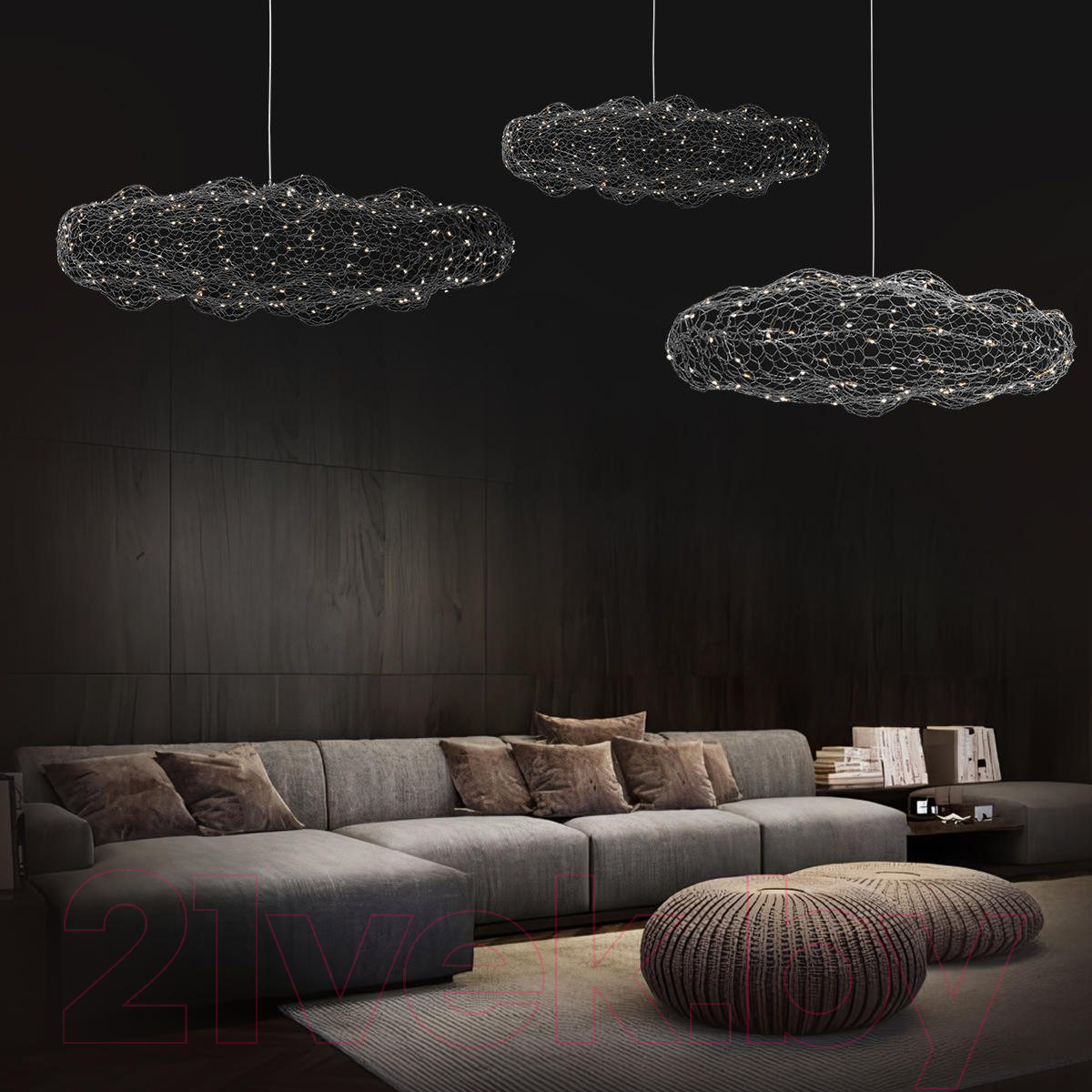 Потолочный светильник Loftit Cloud 10247/350 (Silver) — фото 5