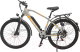 Электровелосипед Smart Balance City 27.5 (серебристо-оранжевый) - 