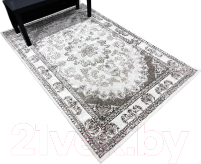 Ковер Radjab Carpet Дженезис Прямоугольник 05368C / 10346RK (1x2, Cream/Beige)