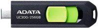 Usb flash накопитель A-data UC300 256GB (ACHO-UC300-256G-RBK/GN) - 