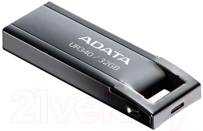 USB flash накопитель A-data UR340 USB3.2 32GB (AROY-UR340-32GBK)