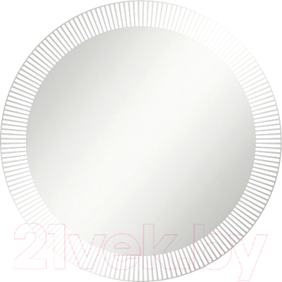 Зеркало Belux Джаз В 105 (1, белый глянцевый)