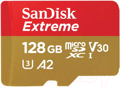 Карта памяти SanDisk Micro SDXC 128GB UHS-I (SDSQXAA-128G-GN6GN)