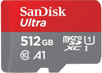 Карта памяти SanDisk Micro SDXC 512GB UHS-I (SDSQUAC-512G-GN6MN) - 