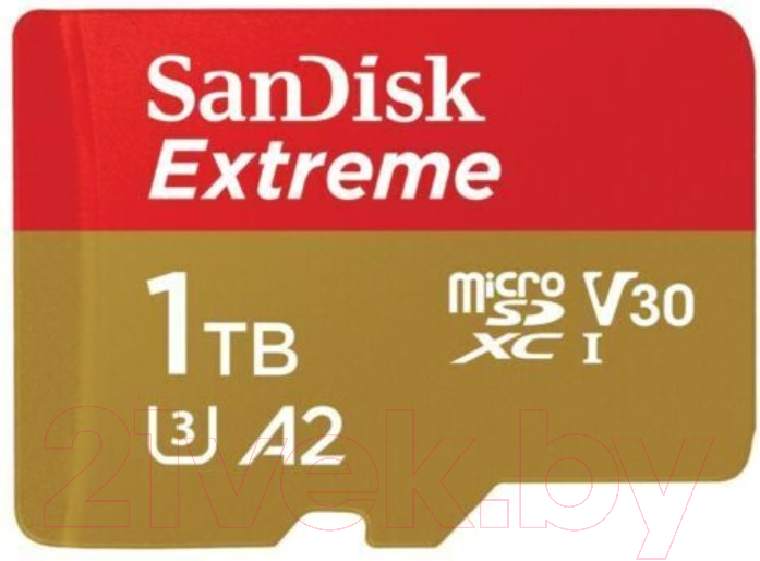 Карта памяти SanDisk Micro SDXC 1TB UHS-I (SDSQXAV-1T00-GN6MN)