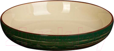 Салатник Luxstahl China Town HM04111-8 / фк8508 (слоновая кость/зеленый)