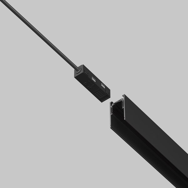 Ввод питания для шинопровода Maytoni Accessories For Tracks Exility TRA034B-42B-1