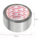 Миниатюра изображения товара Лента алюминиевая Brauberg 50ммx40м / 606769
