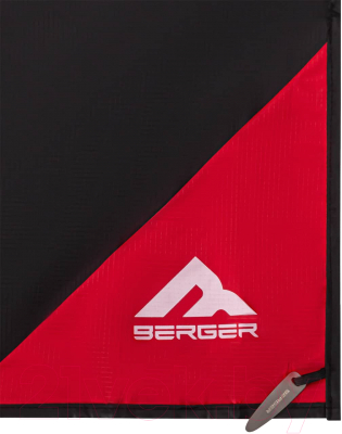 Плед для пикника Berger Hiking Outting BHO24BL-01 (красный/черный)