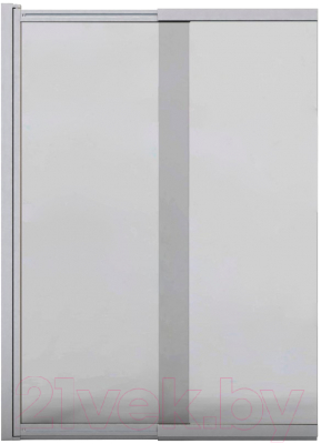 Стеклянная шторка для ванны Adema НФА 612 (тонированное стекло)