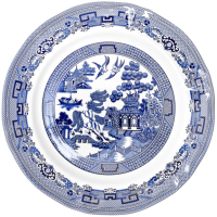 Тарелка столовая обеденная Grace By Tudor England Blue Willow GR06-30.9PL - 