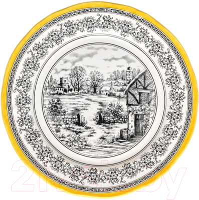 Тарелка столовая обеденная Grace By Tudor England Halcyon GR01-27.3PL