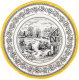 Тарелка столовая обеденная Grace By Tudor England Halcyon GR01-27.3PL - 