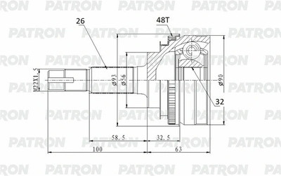 

ШРУС, PCV2159