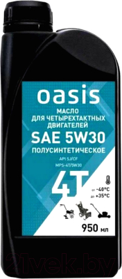 Моторное масло Oasis SAE 5W30 MPS-4Т/5W30