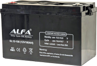 Аккумулятор лодочный ALFA battery SL12-100 (100 А/ч) - 