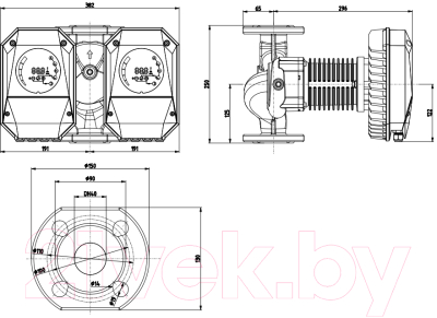 Циркуляционный насос IMP PUMPS NMTD MAX II C 40/120 F250