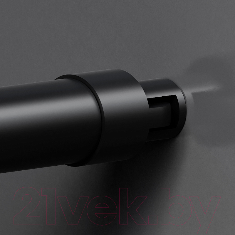 Душевая стенка AM.PM X-Joy 100x195 / W94WI-100-F1-BTE (черный/прозрачное стекло) — фото 3