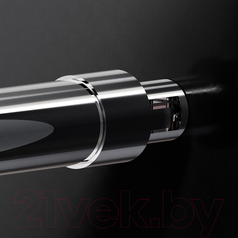 Душевая стенка AM.PM X-Joy 100x195 / W94WI-100-F1-MTE (хром матовый/прозрачное стекло) — фото 2