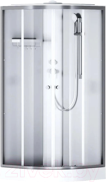 Душевая кабина AM.PM X-Joy 90x90 / W94C-401-090MT (хром матовый/прозрачное стекло)