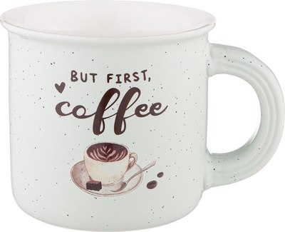 

Кружка, But First Coffee 260-976