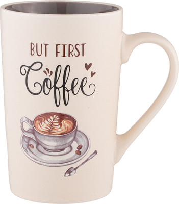 

Кружка, But First Coffee 260-956