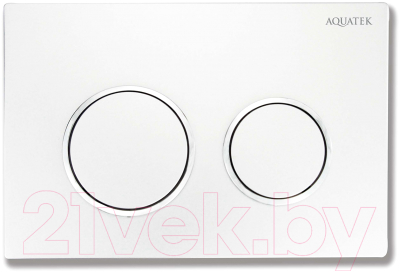 Кнопка для инсталляции Aquatek Small TTDI-0000001 (белый/хром)
