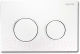 Кнопка для инсталляции Aquatek Small TTDI-0000001 (белый/хром) - 