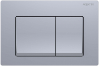 Кнопка для инсталляции Aquatek Small TDI-0000006 (хром матовый) - 