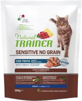 Сухой корм для кошек Trainer Natural No Grain Sensitive с форелью (300г) - 