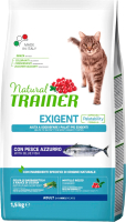 Сухой корм для кошек Trainer Natural Exigent для привередливых кошек с пеламидой (1.5кг) - 
