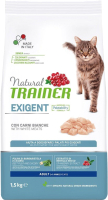 Сухой корм для кошек Trainer Exigent Для привередливых кошек с белым мясом (1.5кг) - 