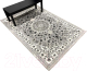 Ковер Radjab Carpet Виста Прямоугольник 10814RK (2x4, Cream/Light Grey) - 