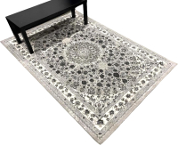 ????? Radjab Carpet Виста Прямоугольник V515A / 10811RK (3x5, Cream/Light Grey) - 