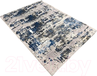 Ковер Radjab Carpet Палермо Прямоугольник R514A / 10648RK (1.4x2, Light Grey/Blue)