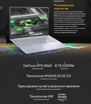 Ноутбук Asus K3605ZV-N1136