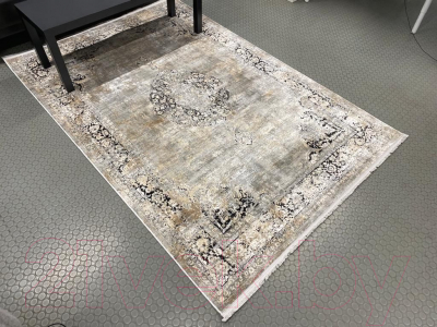 Ковер Radjab Carpet Винстон Прямоугольник 03959A / 10161RK (2.4x3.4, Light Beige/Light Grey)