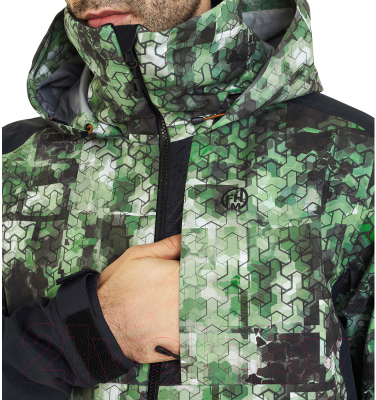 Куртка для охоты и рыбалки FHM Guard V2 (XL, принт хаки/черный)