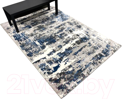 Ковер Radjab Carpet Виста Прямоугольник 10808RK (1.4x2, Cream/Blue)